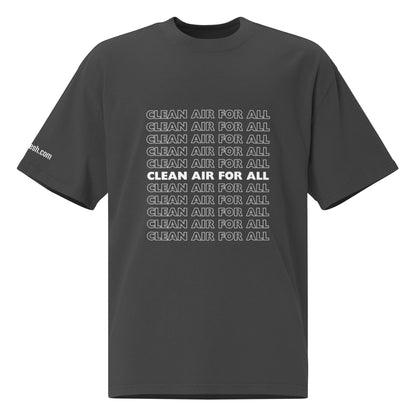 Clean air for all - Oversized t-shirt (Dark)