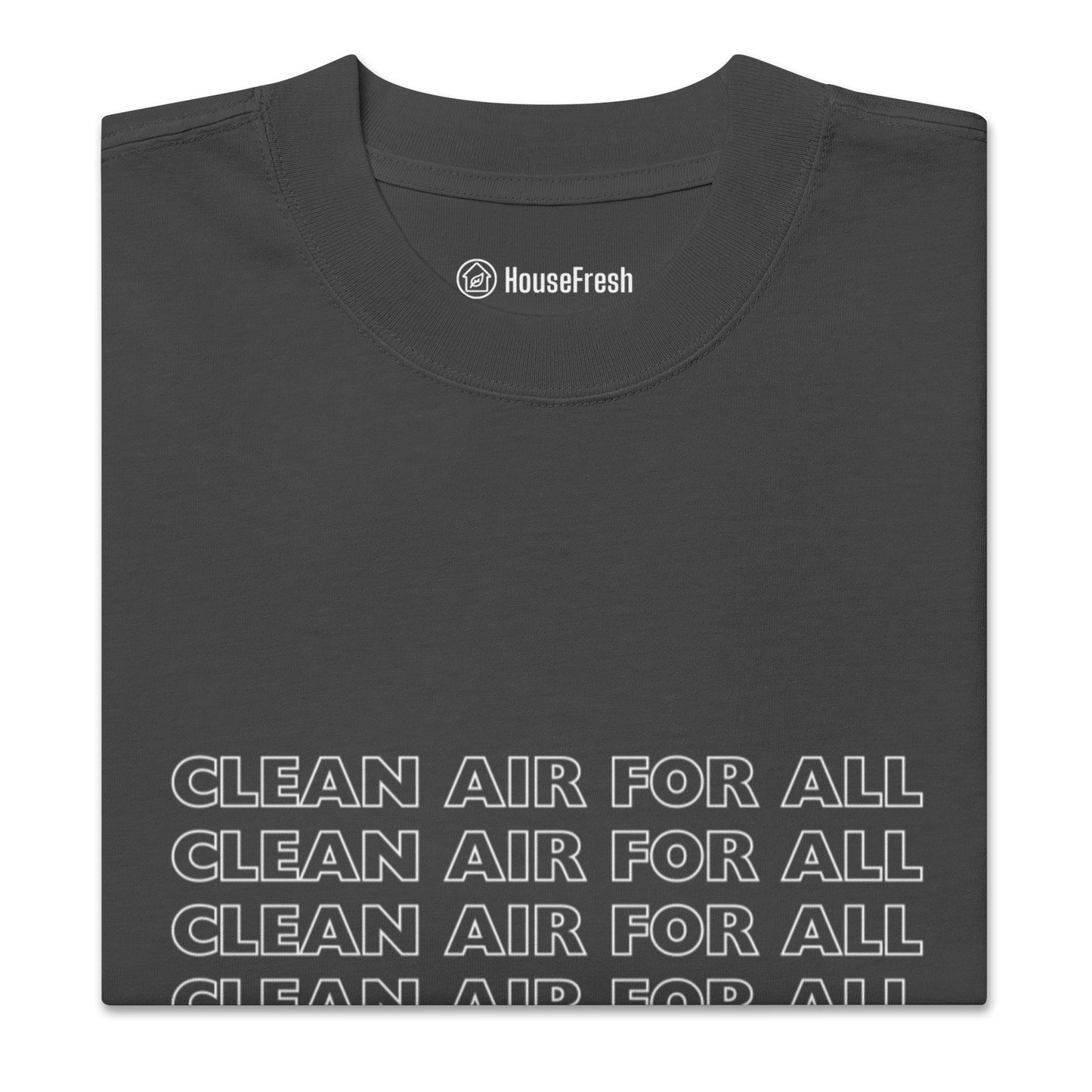 Clean air for all - Oversized t-shirt (Dark)