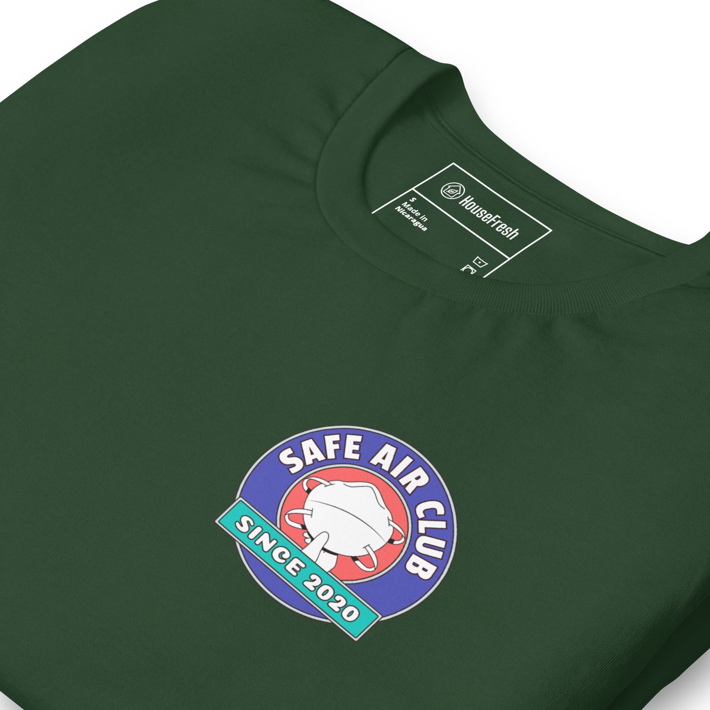 Safe Air Club - Slim fit t-shirt