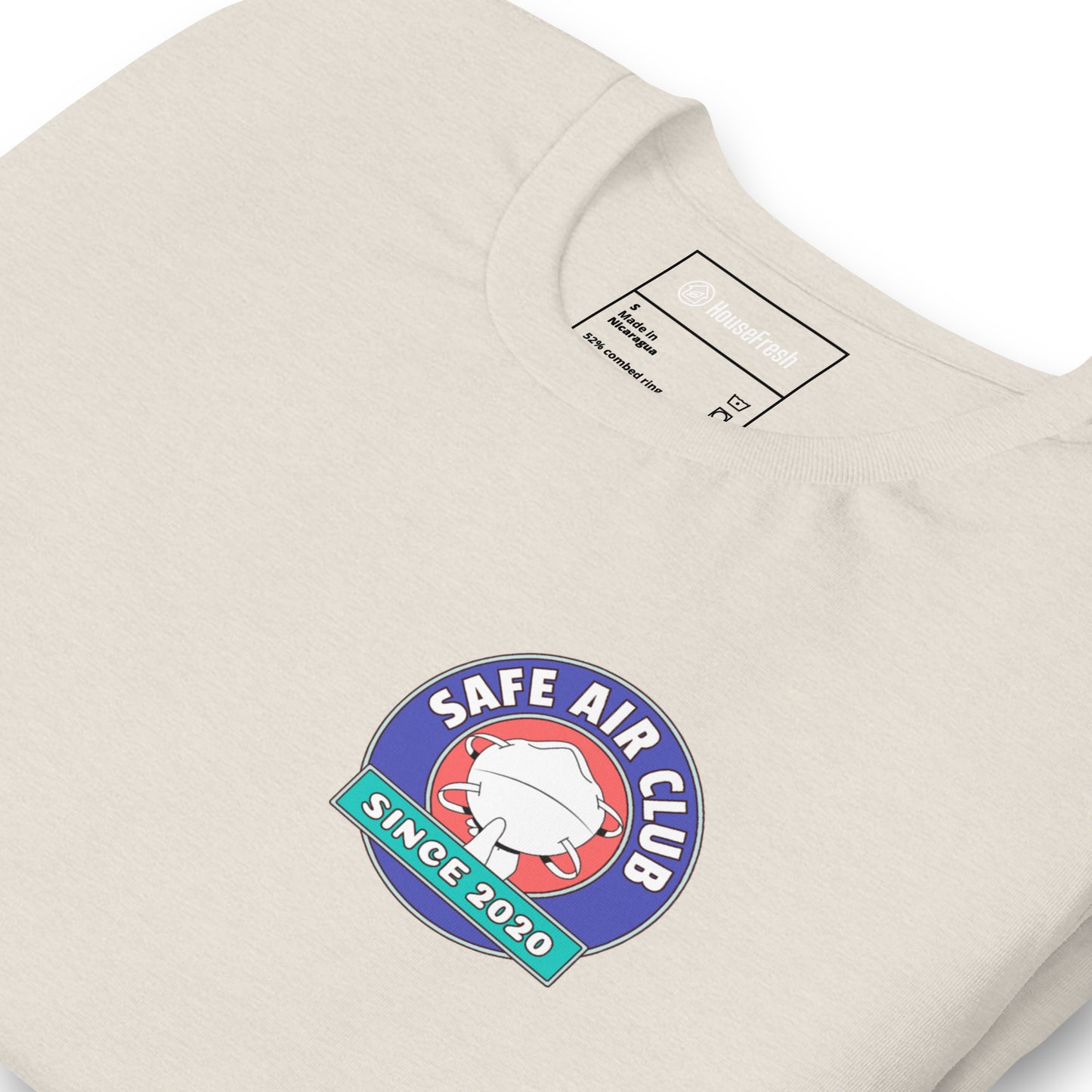 Safe Air Club - Slim fit t-shirt