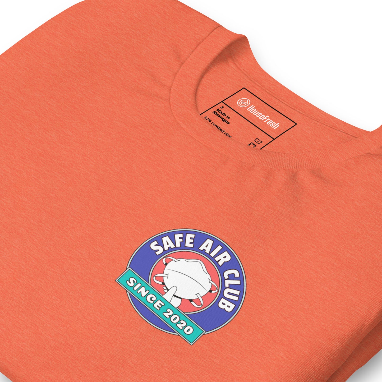 Safe Air Club - Slim fit t-shirt